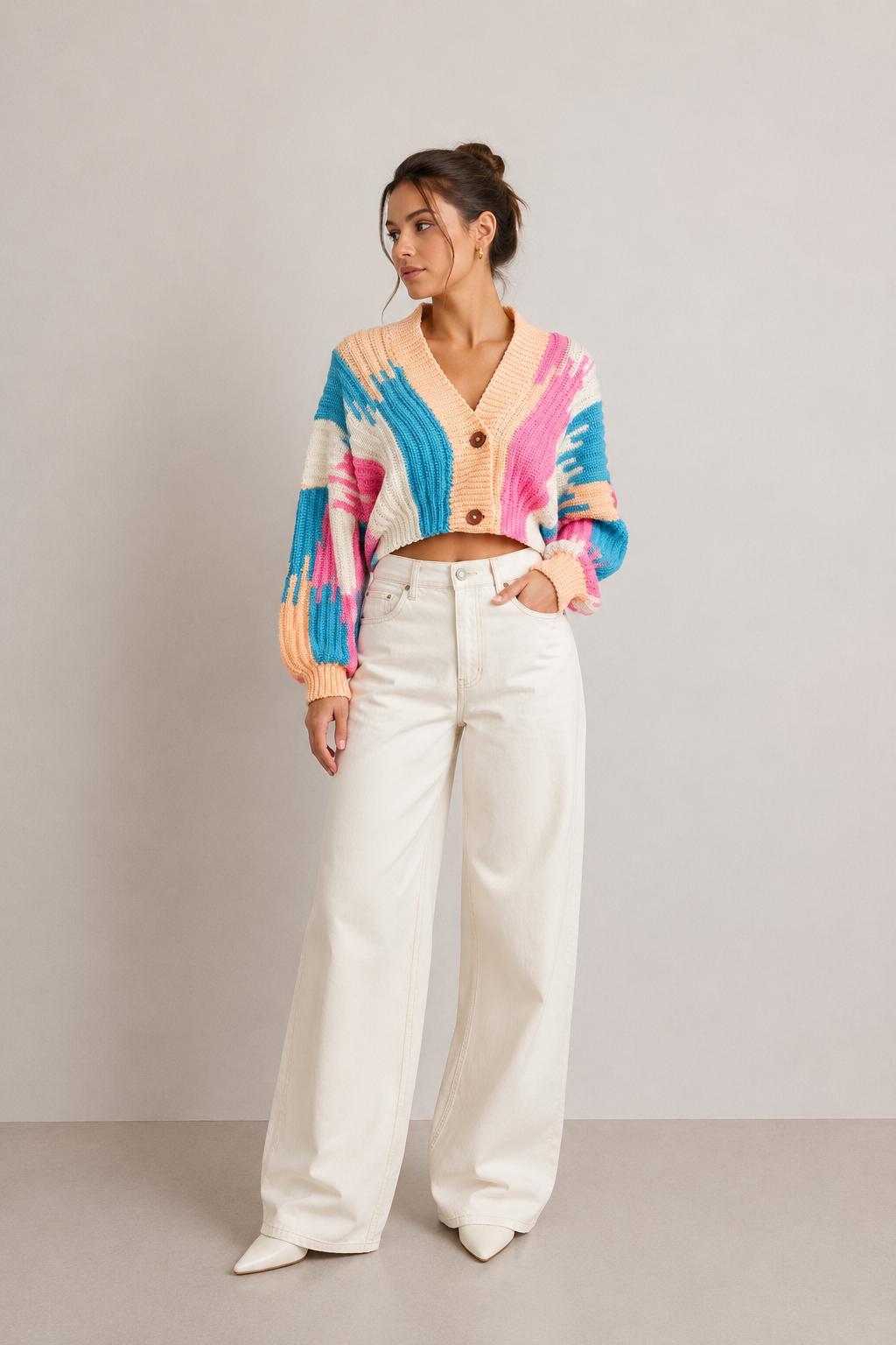 Cropped Cardigan