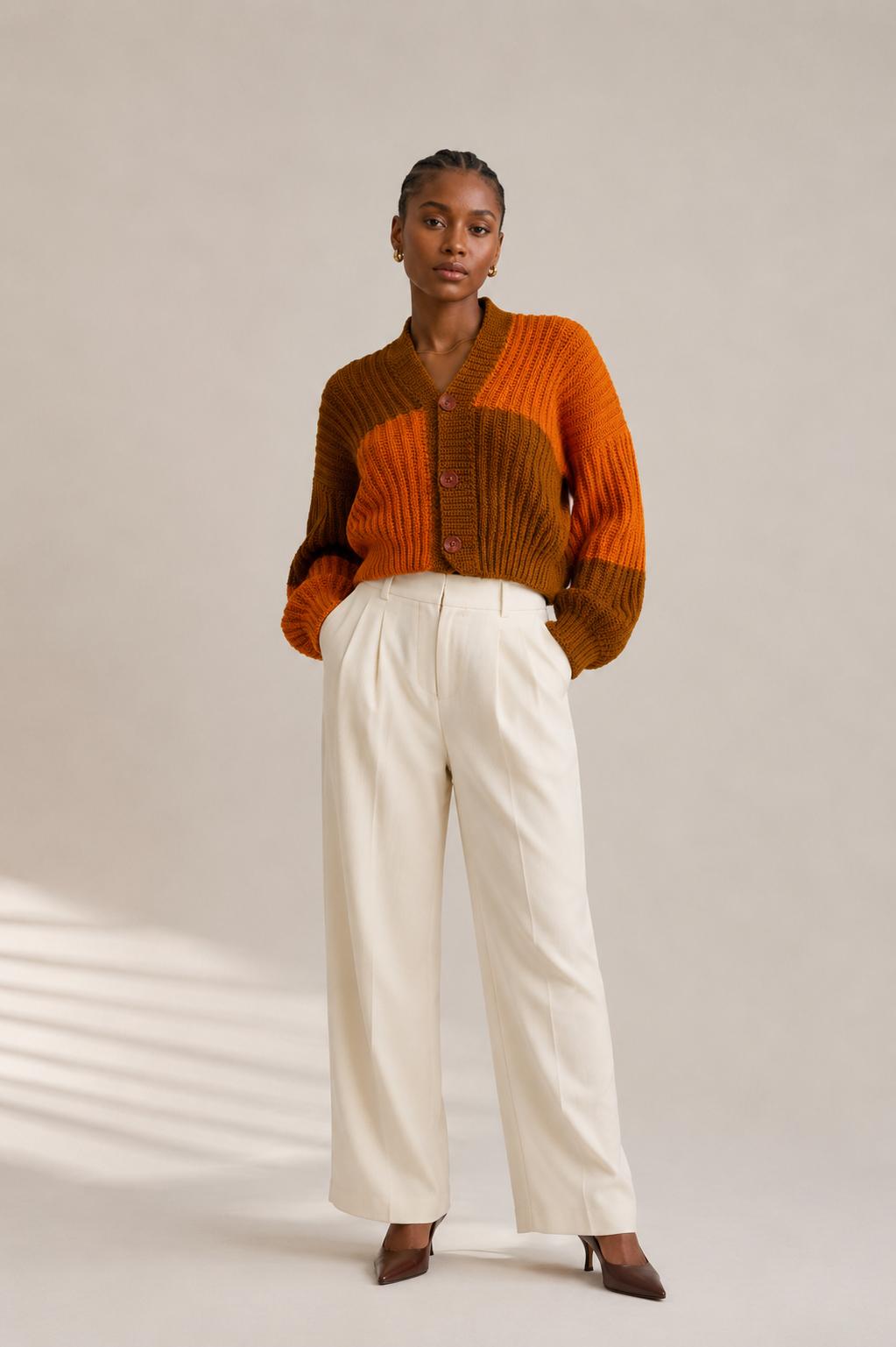 Cropped cardigan