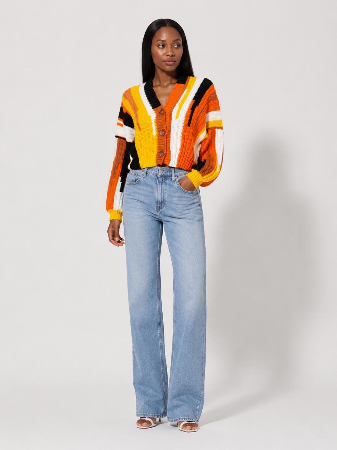Cropped cardigan
