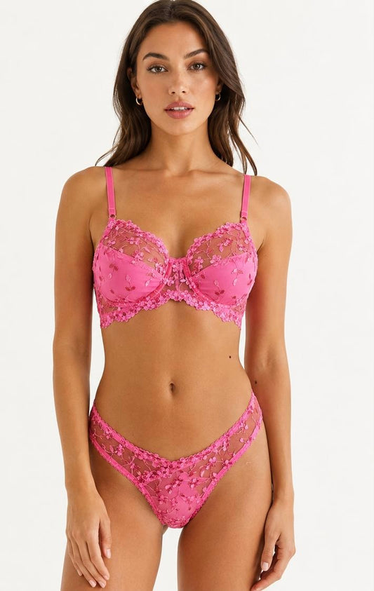Magneta Bra