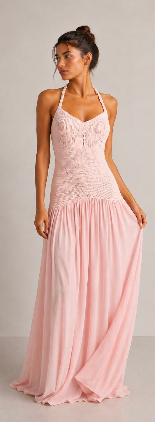 Formal Crocheted dress
