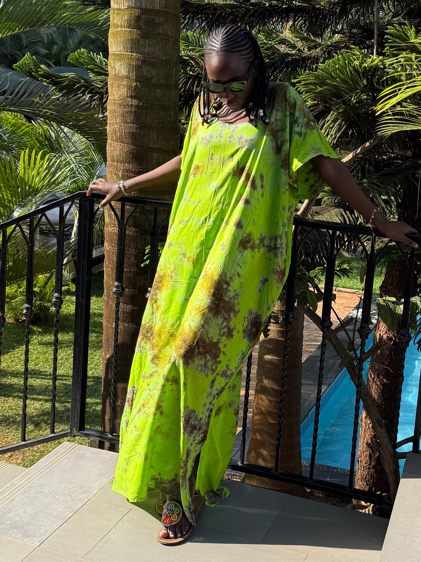 African Print Dress  - L/XL