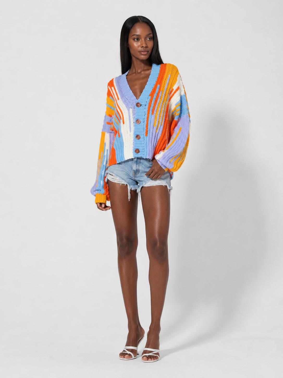 Relaxed cardigan