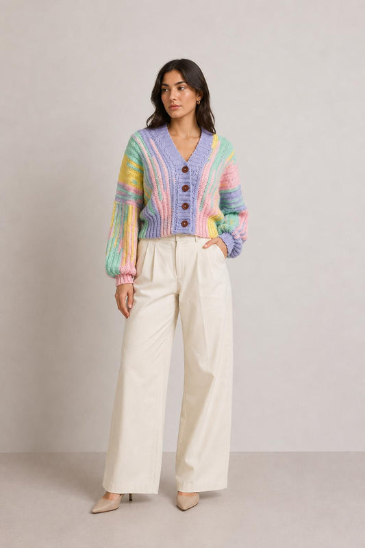 Relaxed cardigan