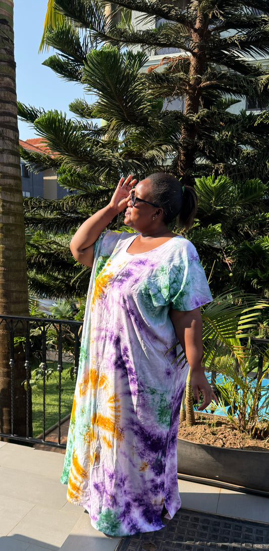 African Print Dress - L/XL